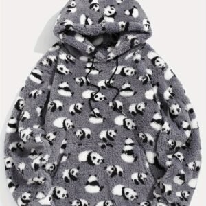 Fluffy Panda Hoodie